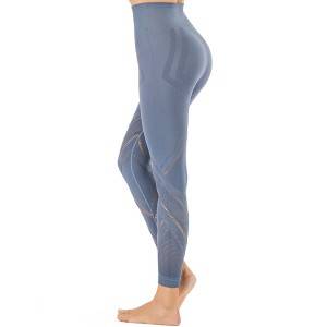 Women Running Pants Workout Seamless Short Pants Gym Elastic Soft Fitness Leggings Top Quality China Custom