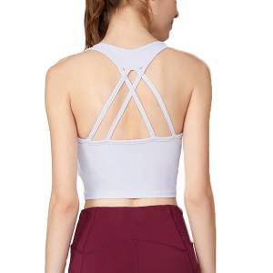New Fashion Design for Sports Bra With Zipper - Women Yoga Bra Manufacturer – Westfox
