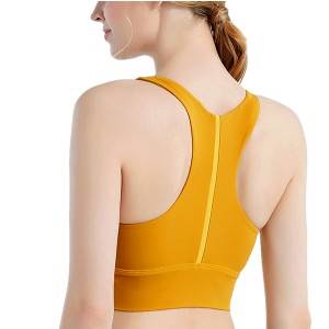 Hot Sale for China Comfortable Tight Beautiful Back Yoga Multi Running Support Crossback Sports Bra