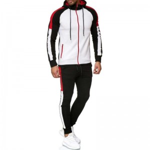Athletic Tracksuit Men Sports Winter Thick Hooded OEM