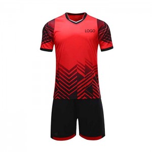 Boys’ Soccer Jerseys Sports Team Training Uniform Youth Shirts and Shorts Set Indoor Soccer