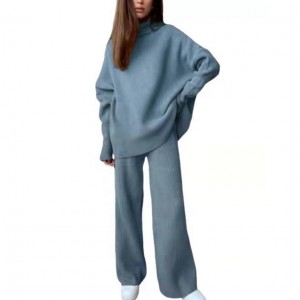 Women Tracksuits Oversized Loose Sports Suits Blank Sweater Sets Blank Casual Wear Factory