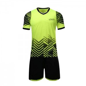 Boys’ Soccer Jerseys Sports Team Training Uniform Youth Shirts and Shorts Set Indoor Soccer