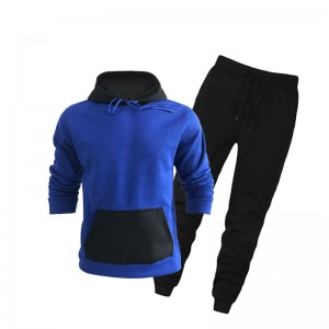 Manufacturer of Jogger Suit Men Tracksuit -
 Athletic Tracksuit Men Training Wear Fleece Hooded Long Sleeve Oversize – Westfox