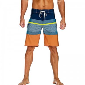 Men’s Sportwear Quick Dry Board Shorts with Lining