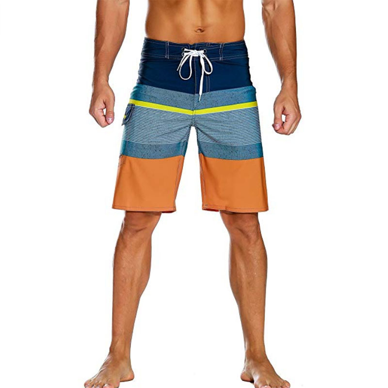 Men’s Sportwear Quick Dry Board Shorts with Lining Featured Image