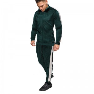 Men Jogger Track Suit Velour Velet Hot Sale Plus Size