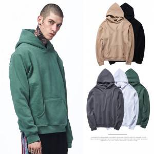 Sports Hoodies Wool Winter Thick US European Size Oversized Pullover