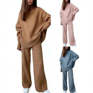 Women Tracksuits Oversized Loose Sports Suits Blank Sweater Sets Blank Casual Wear Factory