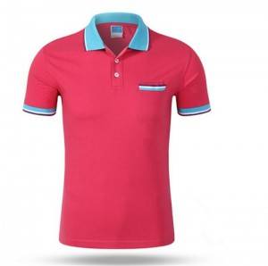 Men’s Golf Polo Shirt Custom Wholesale Workwear Design Your Own Logo Factory