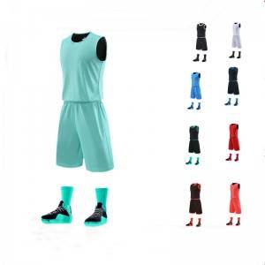 Tank Top and Shorts Set Sport Men Summer Dry Fit Fitness Basketball Uniform Custom