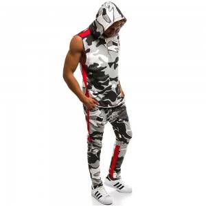 Men Hoodies and Joggers Summer Sports Fitness Hip Hop Clothes Manufacture
