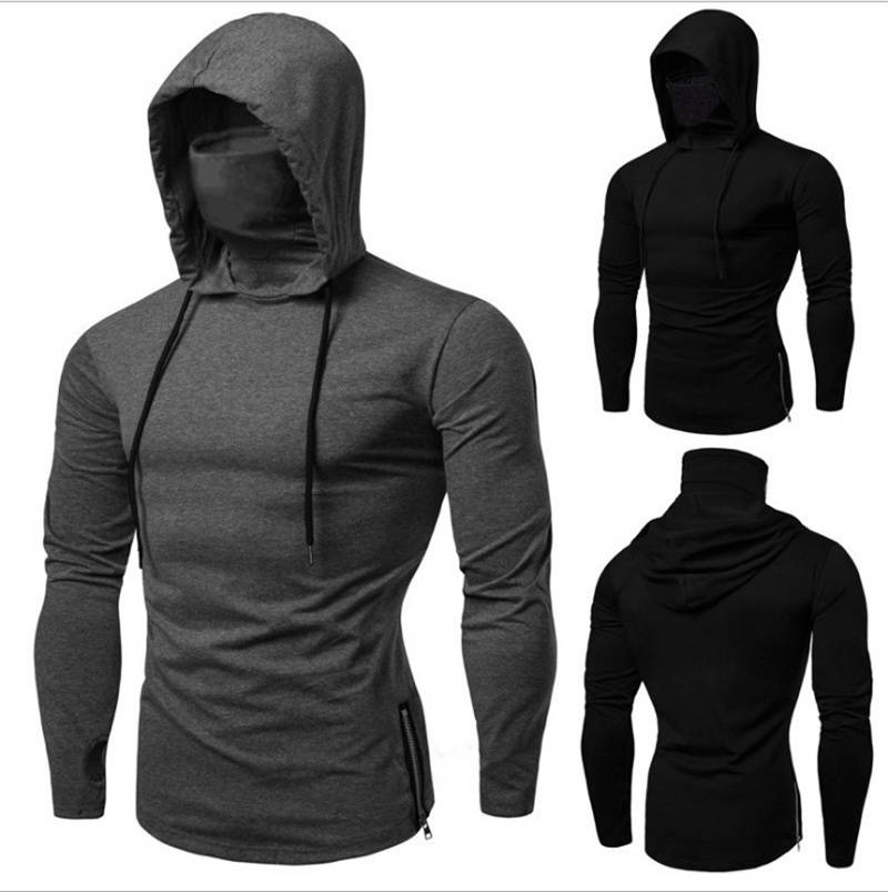 Mask Hoodies Mens Customize Logo OEM Active Cotton Cheap Price Factory Featured Image