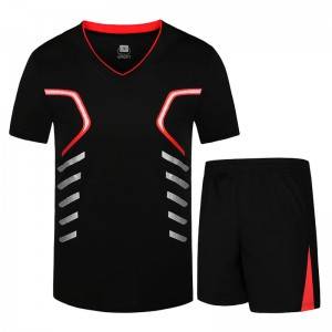 Men Sports Set Two Pieces Summer Quick Dry Plus Size Fitness Factory