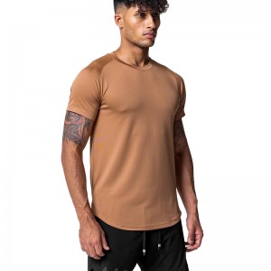 Sports T Shirt For Men Gym Athletic Fitness Oversized Running Quick Dry Wholesale