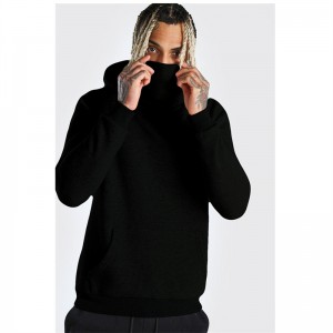 Face Hoodies For Men Winter Thick Cotton Polyester High Quality Wholesale