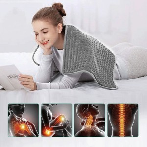 Heating Blanket Electric Fast Release Pain Back Therapy Home Timer Function Top Selling