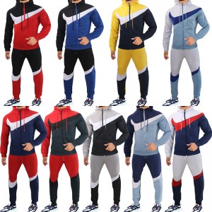 Sports Suits For Men Custom Logo Activewear Private Label Brand Fitted Zip Up Supplier