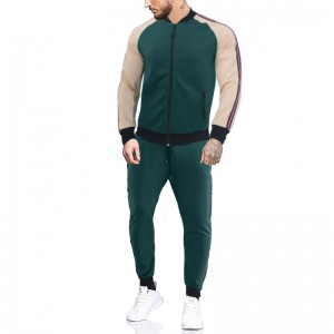 Mens Tracksuits Zipper Oversized Jacket Joggers Sports Oversized Jogging Suits Baseball Manufacture