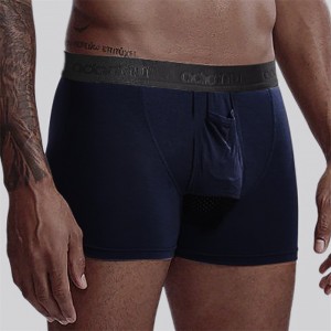 Mens Boxer Shorts Stretch Cotton Underpants Sexy Functional Brand OEM Manufacturer