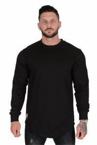 Mens Sweatshirt Pullover Slim Fit Exercise Fitness Long Sleeve Running Directly Hot Selling Factory