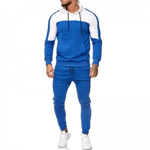 Mens Track Suits Sets OEM Sport Slim Fit Hoodie Jacket Winter High Quality Supplier