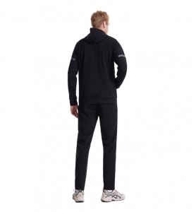 Zipper Tracksuits For Men Plus Size Gym Running Hoodie Jacket Joggers Slim Fit Sportswear Supplier