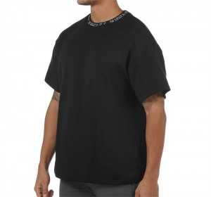 Men T Shirts Drop Shoulder Blank Brand Loose Oversized Customize Plus Size