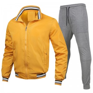 Jacket Tracksuit For Men Plus Size Outdoor Running Streetwear Hip Hop High Quality Factory