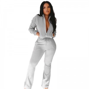 Tracksuit For Women Plus Size Sets Zip Up Tops Pants Sports Fitness 2pcs Oversized Custom