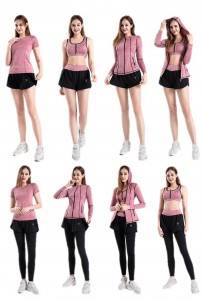 Yoga Sports Set 5 Pieces Spring Autumn Summer Cheap Price Plus Size Dry Fit Supplier