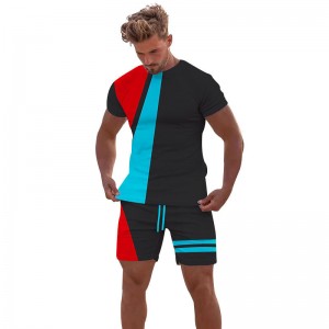 Men Shorts Sets Summer Running Sport Jogging Casual 2 Piece Custom Logo Wholesale