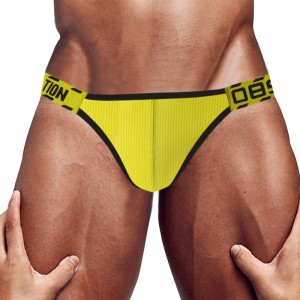 Men’s Thong T Back Low Waist Soft Brand Stretch Breathable Summer Running Seamless