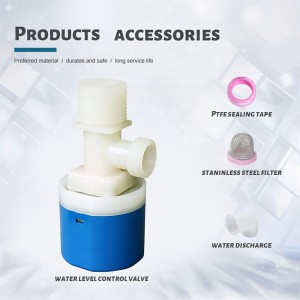 1 inch mechanical floating ball plastic automatic water level control water tank float valve