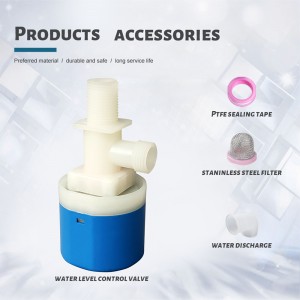 1/2 Inch Plastic automatic water tank float valve pond water level control valve