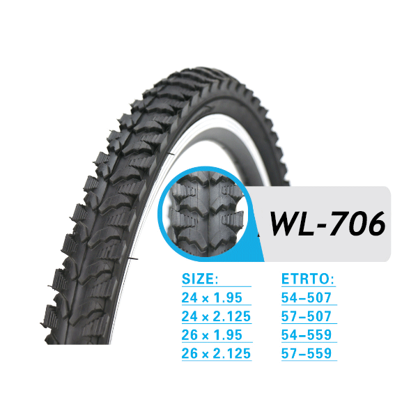 Manufacturer of Bicycle Tire 26×1.95 -
 MOUNTAIN BICYCLE TIRE WL706 – Willing