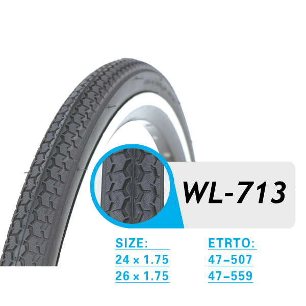 Factory Free sample 10inch Foam Fill Solid Tyre For Hand Trolley Truck -
 STREET BICYCLE TIRE WL713 – Willing