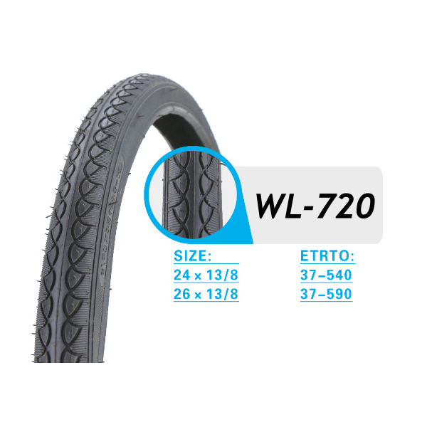 Reliable Supplier 2.50-15 2.75-18 90/90-18 -
 STREET BICYCLE TIRE WL720 – Willing