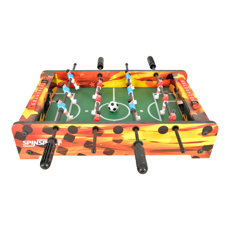 Jogo Mini Hóquei de Mesa e Futebol Pebolim - 2 em 1 - Brinca Mundo