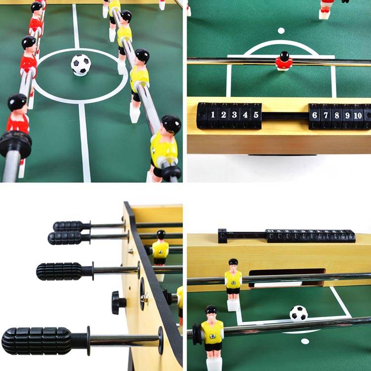 Best Price on Pool Table Manufacturers - Save Space Fancy 48” Foldable Foosball Table for Adults & Kids | WIN.MAX – Winmax detail pictures
