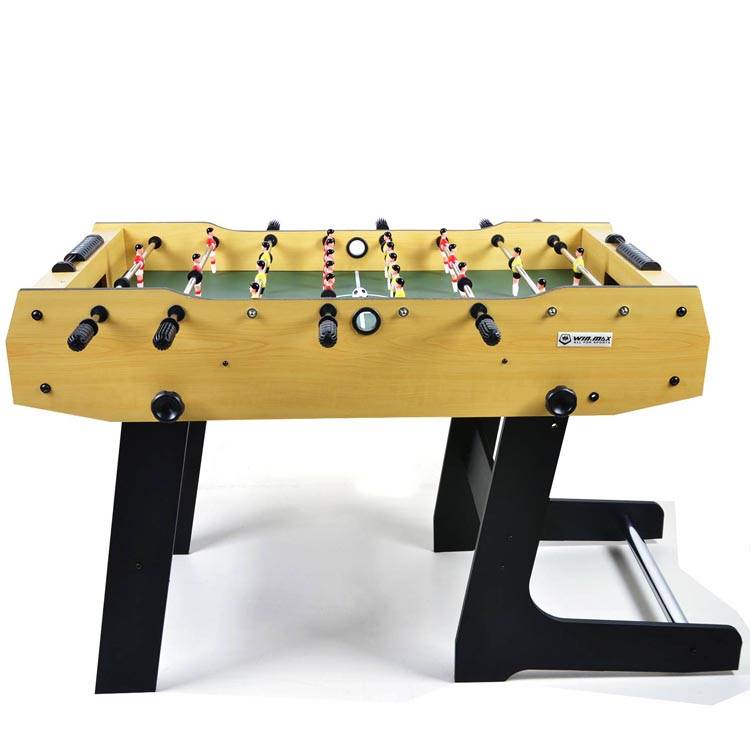 Best Price on Pool Table Manufacturers - Save Space Fancy 48” Foldable Foosball Table for Adults & Kids | WIN.MAX – Winmax detail pictures