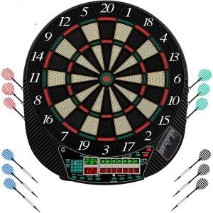 Factory best selling Eva Dartboard Surround - Wholesale bar electronic dart board kids safety dart board with 12 soft tip darts| WIN. MAX – Winmax