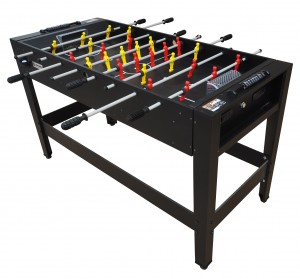 Versatile game table 2 & 1 foosball and pool table includes complete accessories|WIN.MAX
