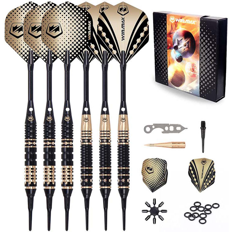 Darts with plastic tip for electronic dartboard18g darts|WIN. MAX Featured Image