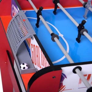 Foosball soccer table with 8 Pole Children Wooden Educational Indoor Game Toy| WIN.MAX