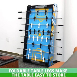 4′ Foldable Compact Soccer,Football Game Table-Assembly Free Easy to Store | WIN.MAX