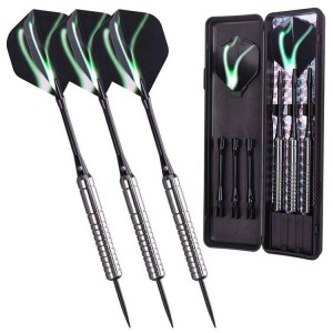 China Gold Supplier for Reversible Magnetic Dart Board - Steel Tip Darts Set with 3 Piece Darts,21/23 g Professional Steel Darts with Metal Tip | WIN.MAX – Winmax