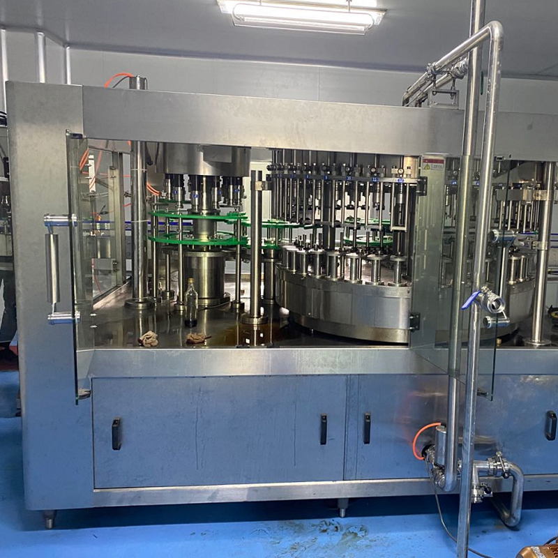 2022 wholesale price Beer Bottling Equipment - Glass Bottle Soft Drink Filling Machine (3 in 1) – SINOPAK detail pictures