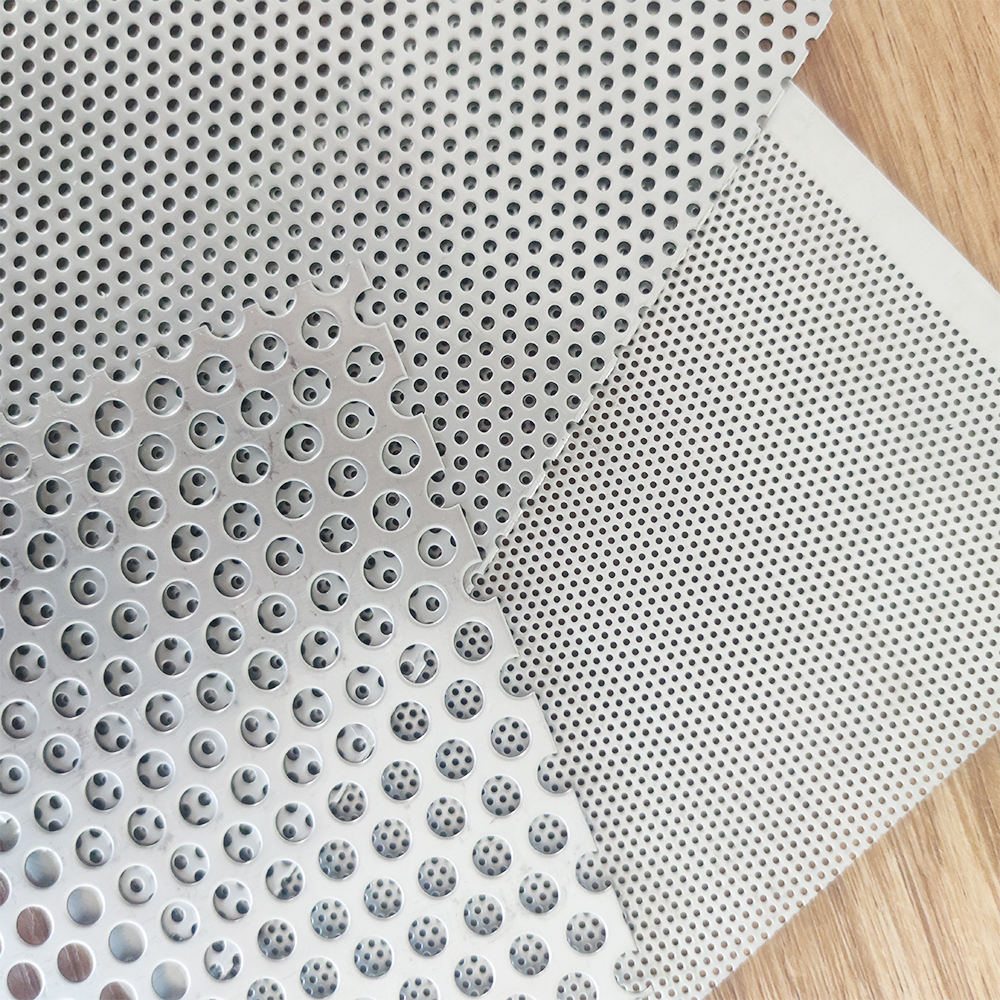 China Gold Supplier for Stainless Woven Crimped Mesh - Galvanized stainless steel perforated metal sheet for architecture – DXR