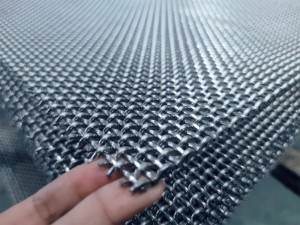 Architectural Square Stainless Steel Crimped Mining Wire Mesh /Vibrating Screen Mesh